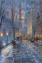 A Winter Stroll by Robert Finale